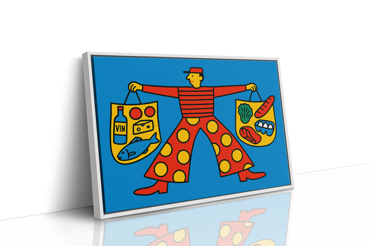 Grocery Run with French Flair