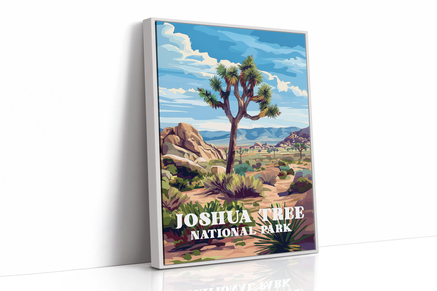 Desert Sentinel Under Azure Skies