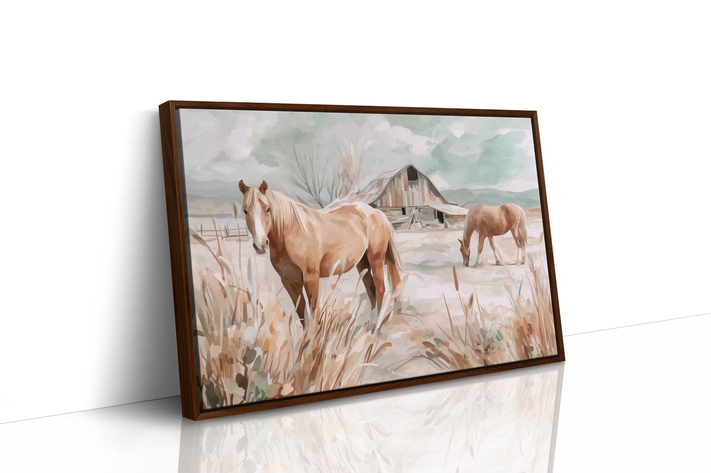 Palomino Standing Through the Quiet