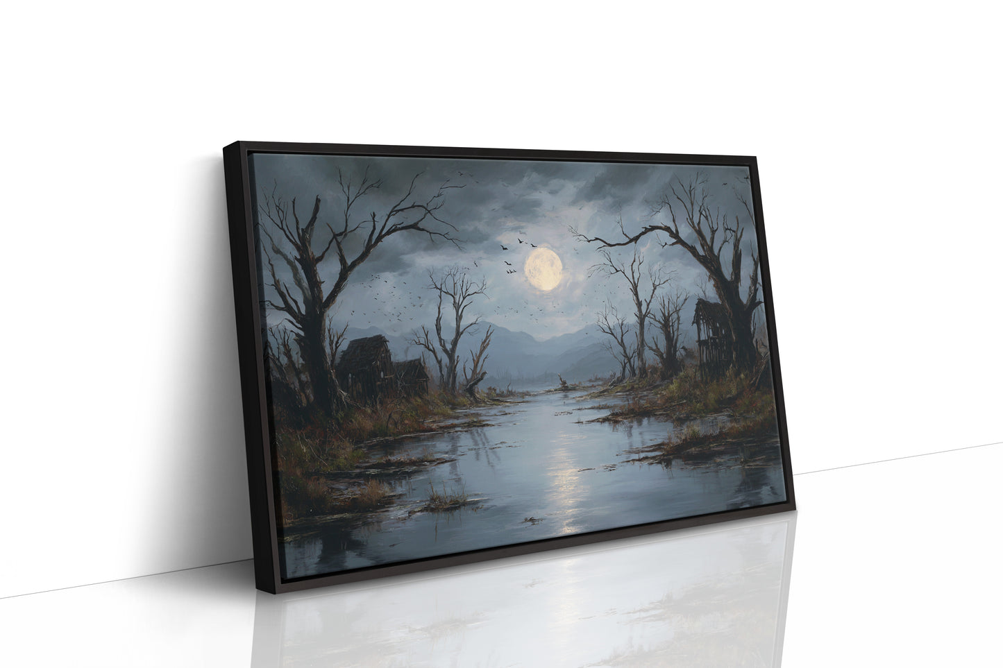 Moonlit Reflections on Forgotten Lands