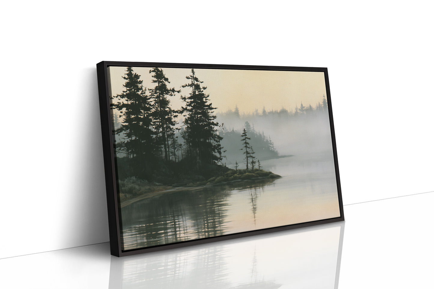 Pines, Fading into Fog