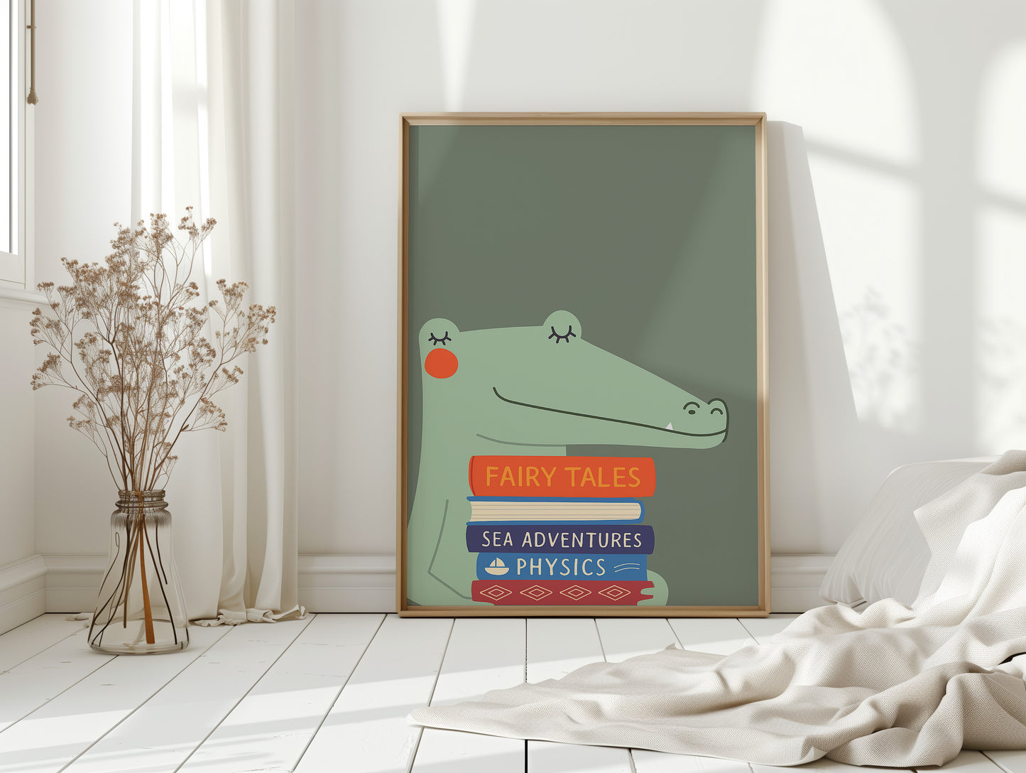 Bookish Gator Dreams of Fairy Tales