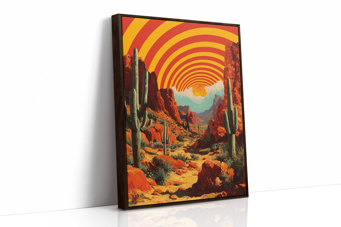 Sun Tunnel Over Red Canyon