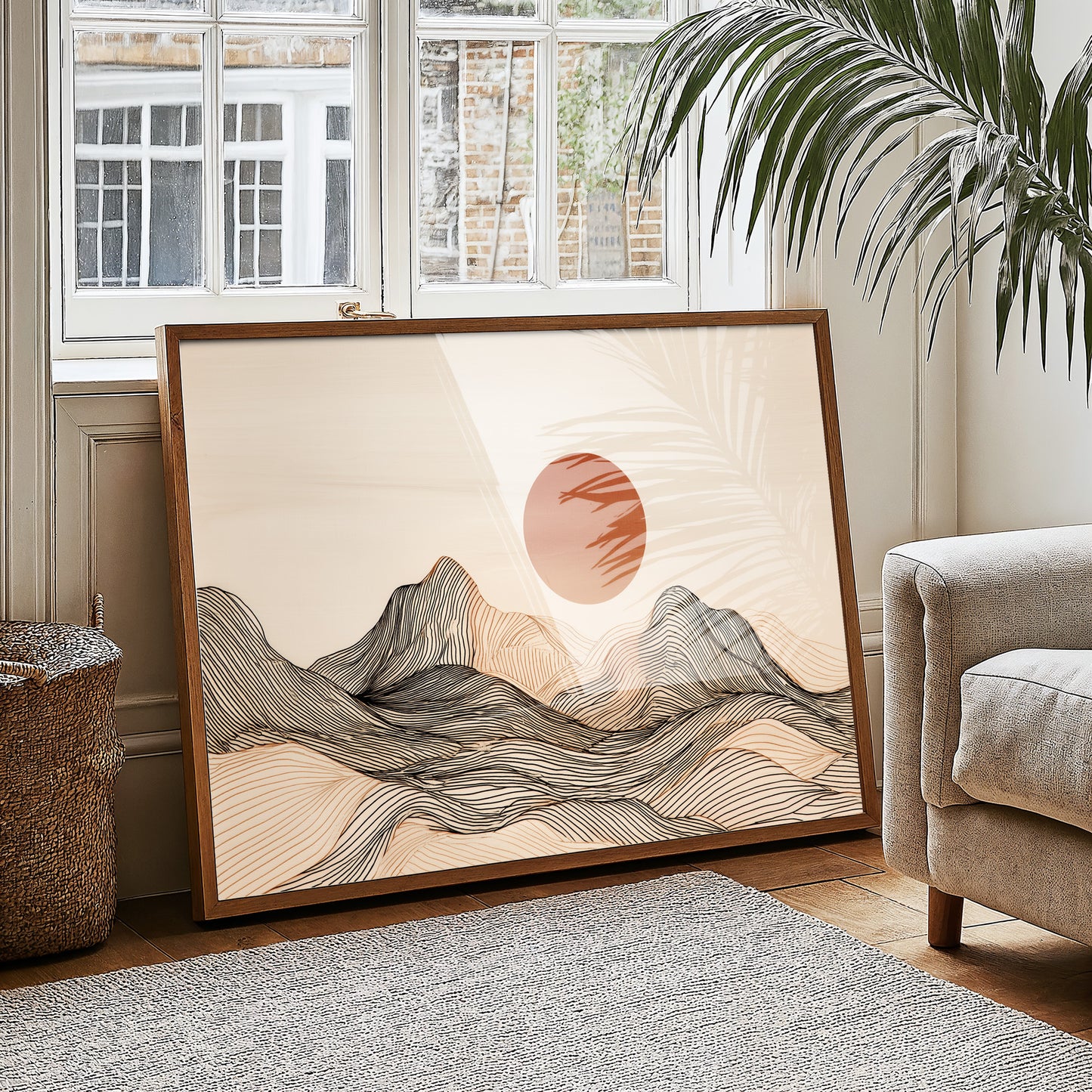 Mountains Flow Like Gentle Waves