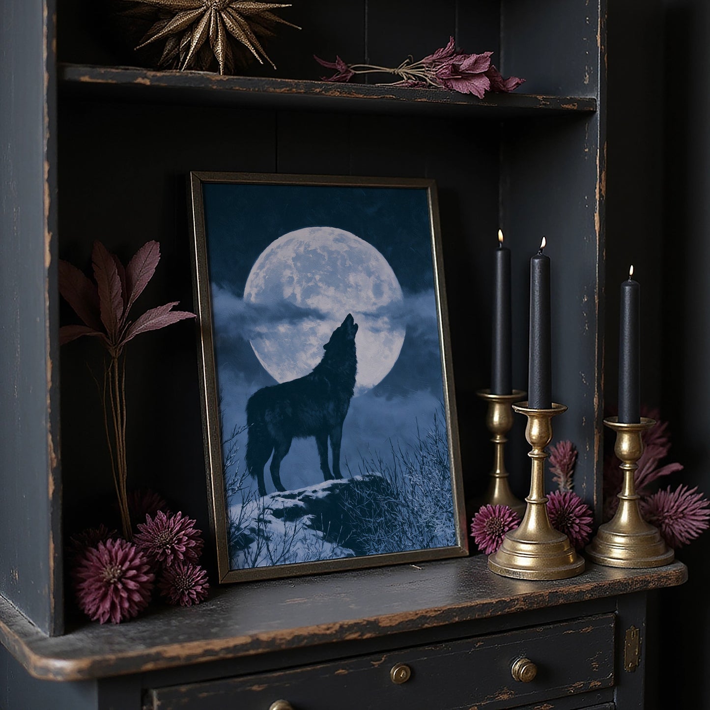 Howl Beneath the Full Moon