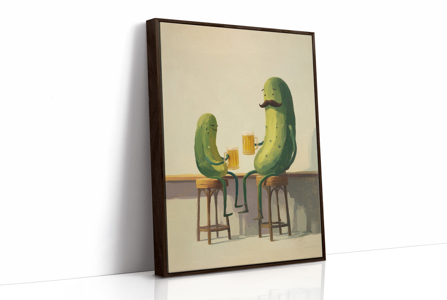 Pickle Pals Share a Pint