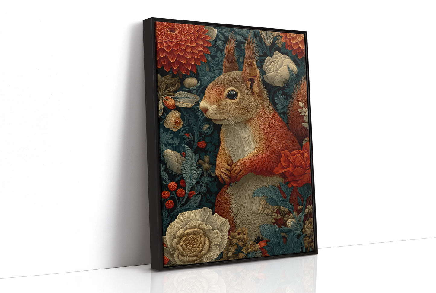 The Squirrel Who Stayed for the Flowers