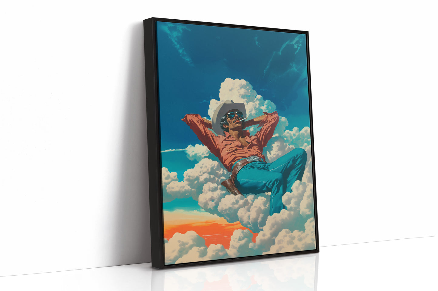 Clouds Cradle Western Afternoon Dreams