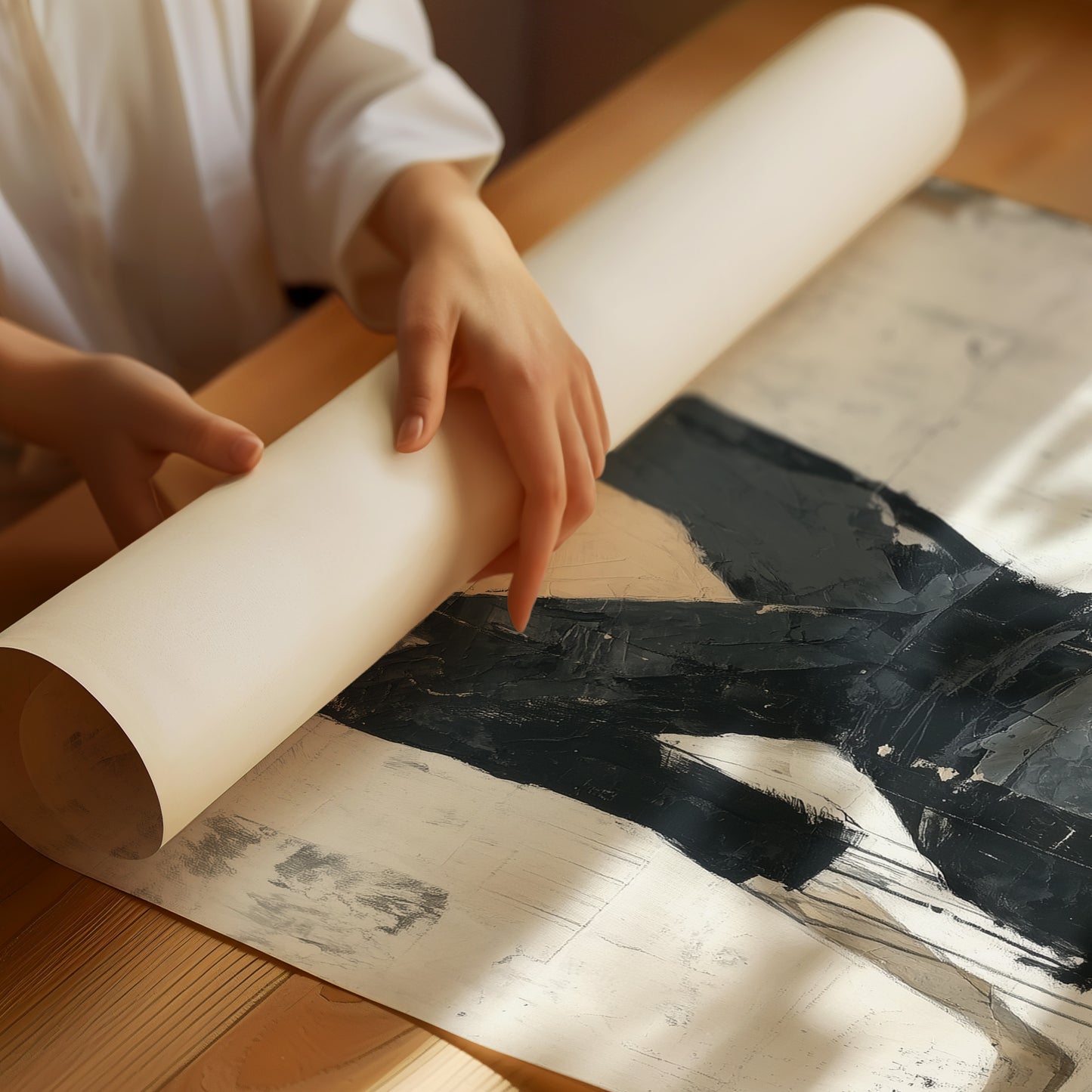 Elegant Moments In Black Ink