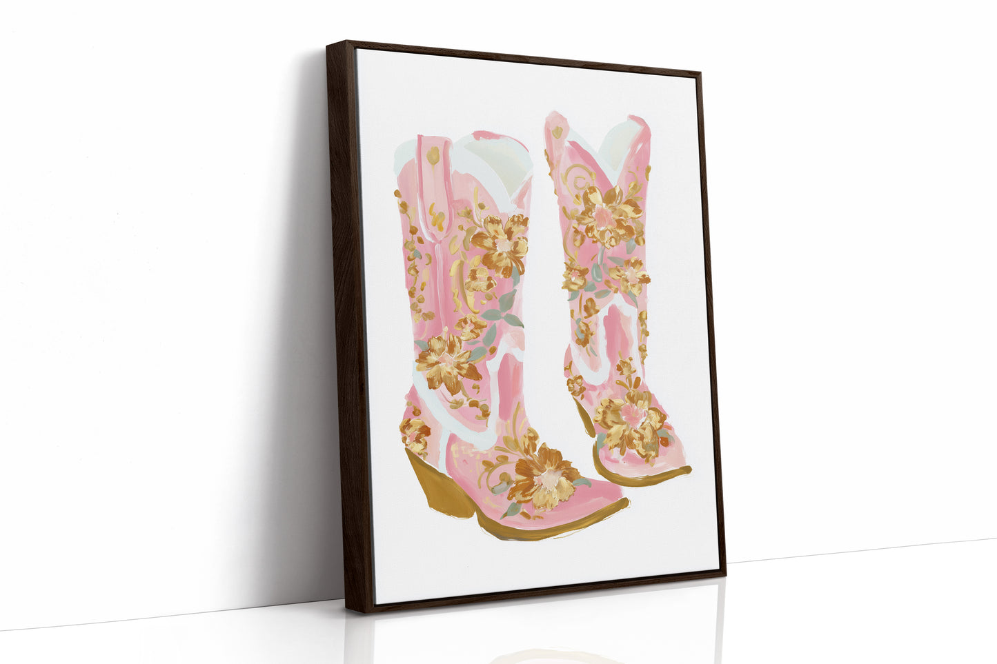 Blush Boots In Bloom