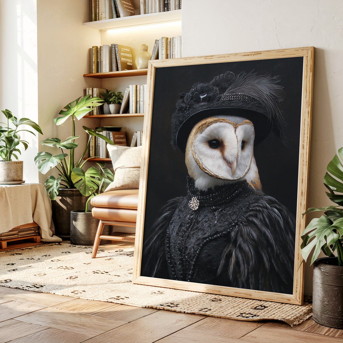 Elegantly Dressed Regal Owl