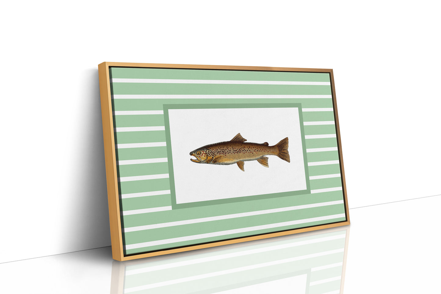 Striped Waters Quiet Catch