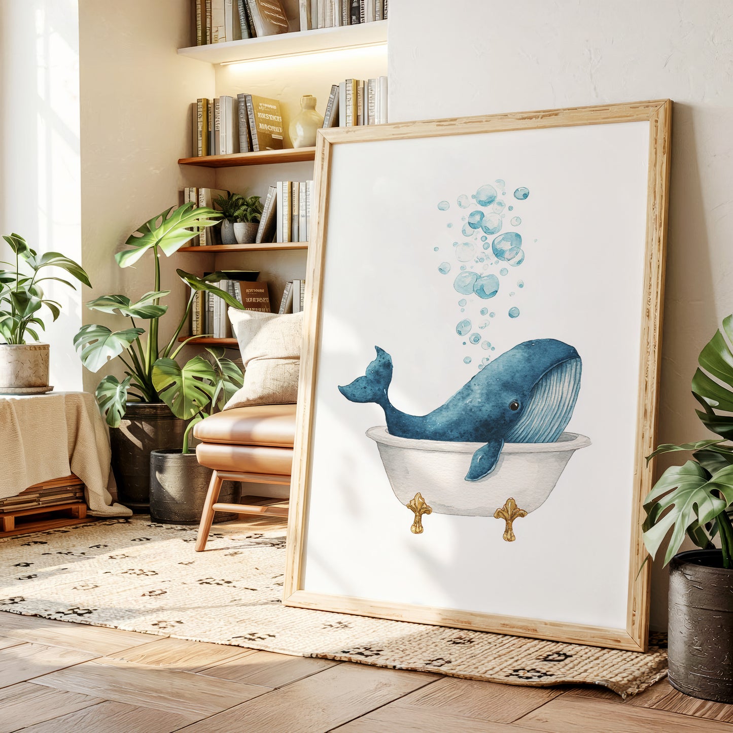 A Whale's Soothing Retreat