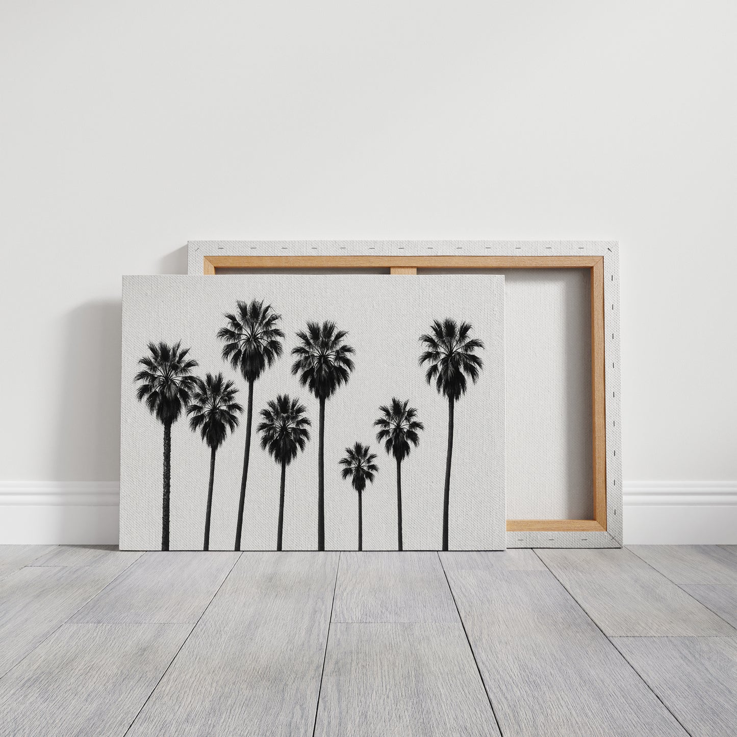 Seven Palms in Perfect Rhythm