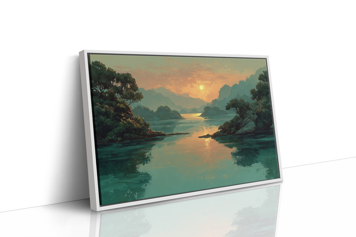 Sunset on Still Water