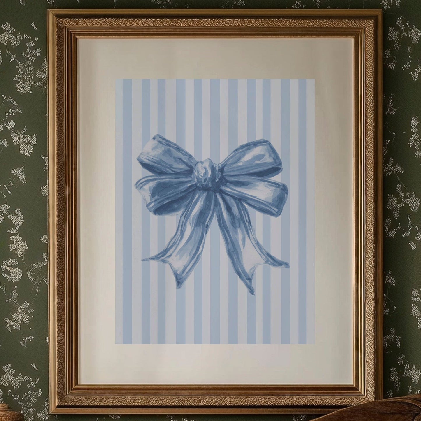 Tied Together in Soft Blues