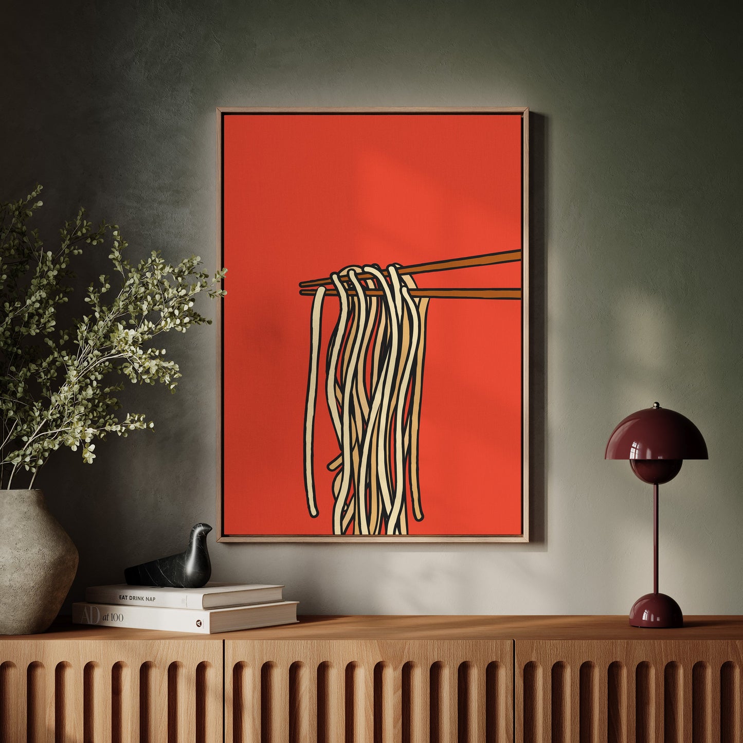 Noodles Dance Their Simple Symphony