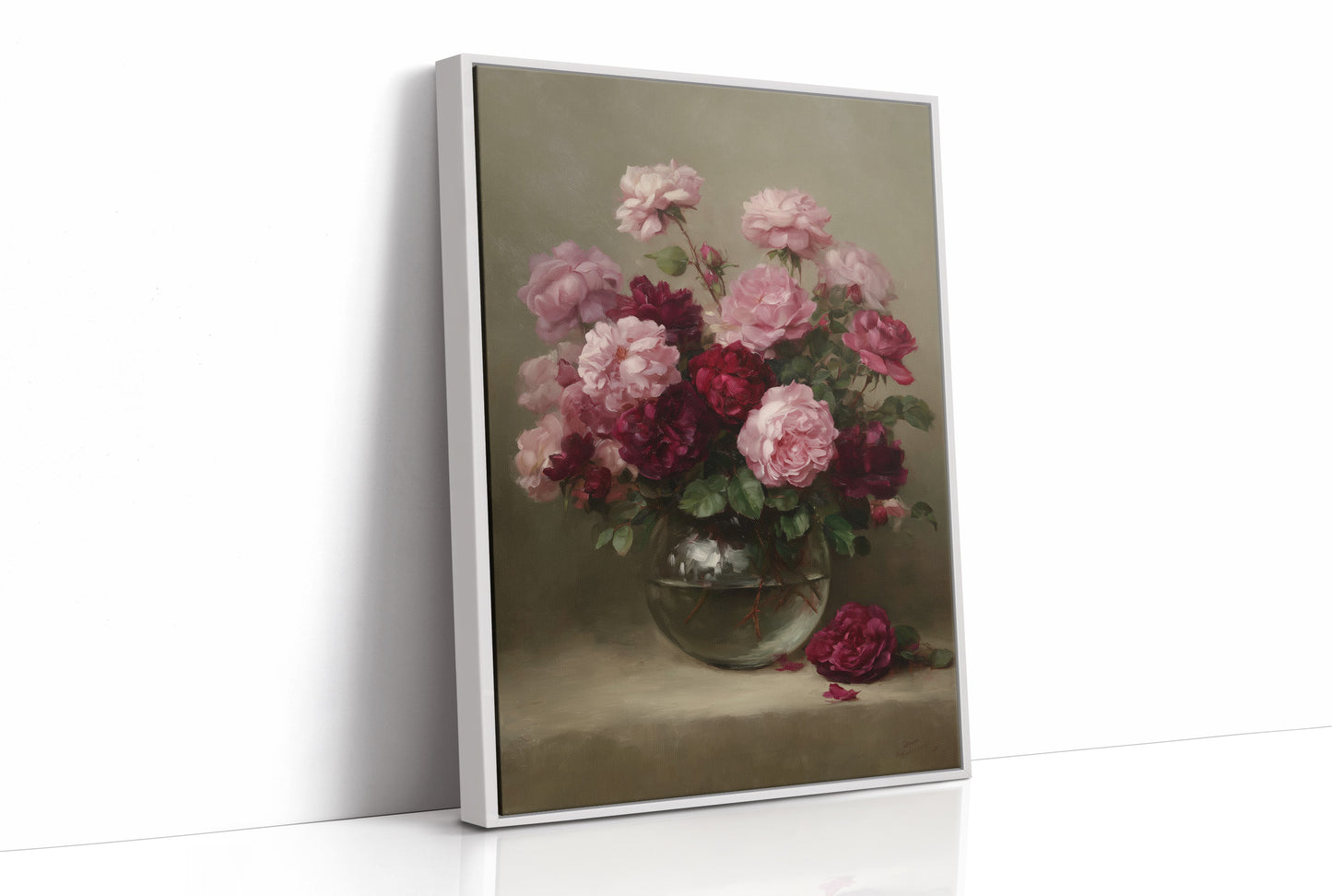 Blush and Burgundy in Bloom
