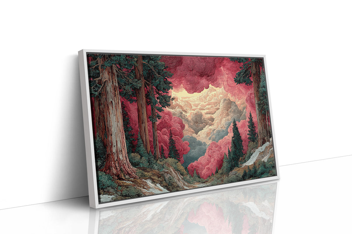 Redwoods Report Unusually Pink Weather