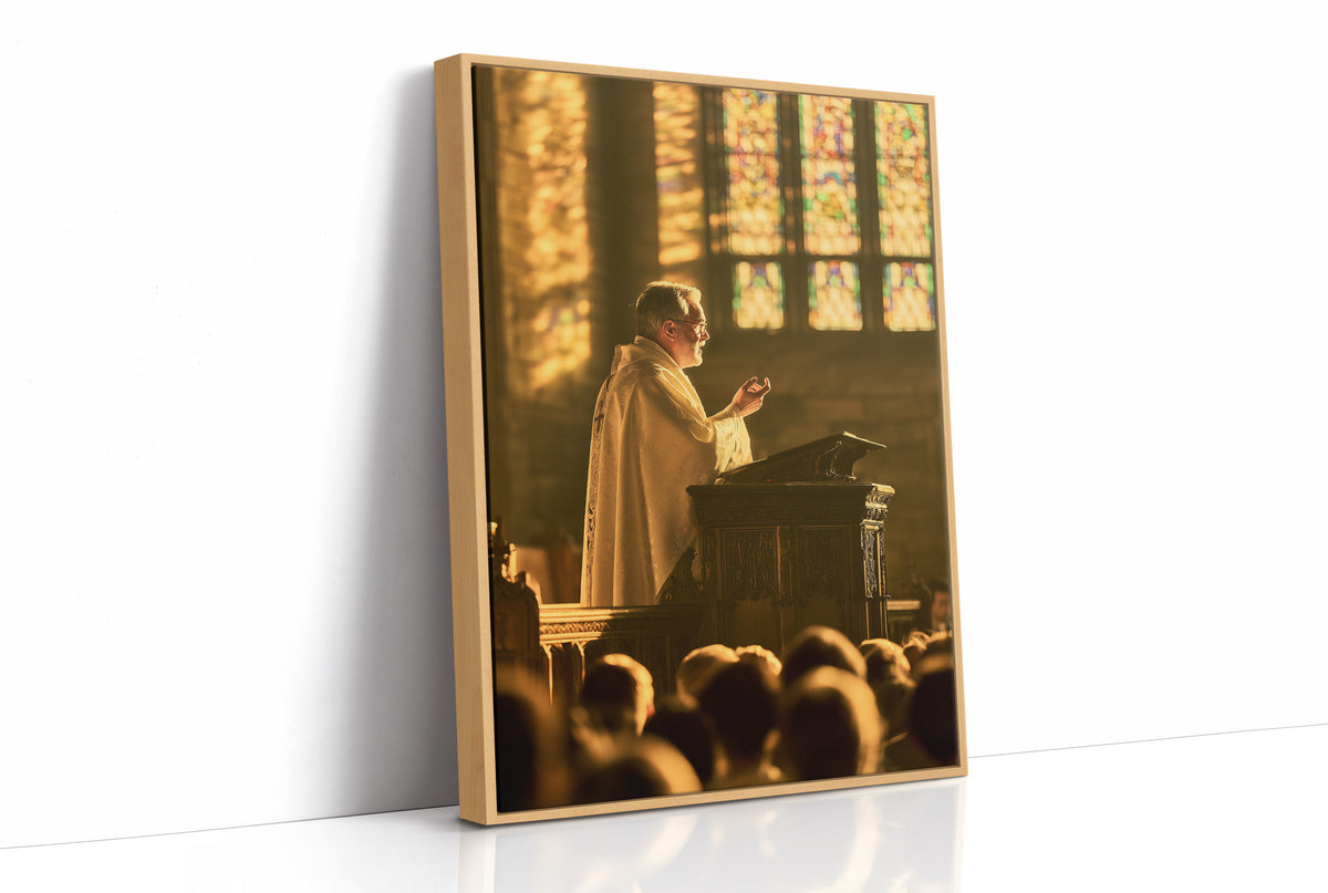 Golden Hour Cathedral Sermon