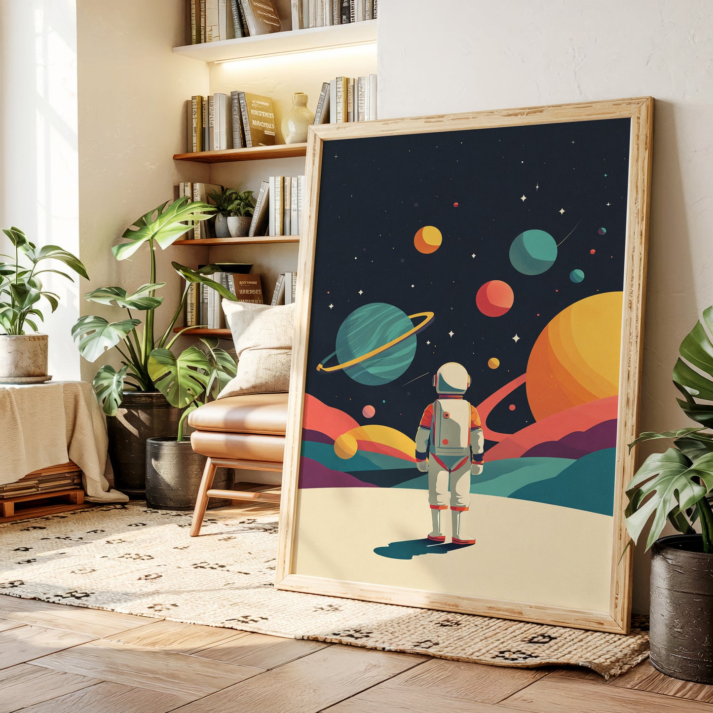 Galaxies Beyond the Horizon