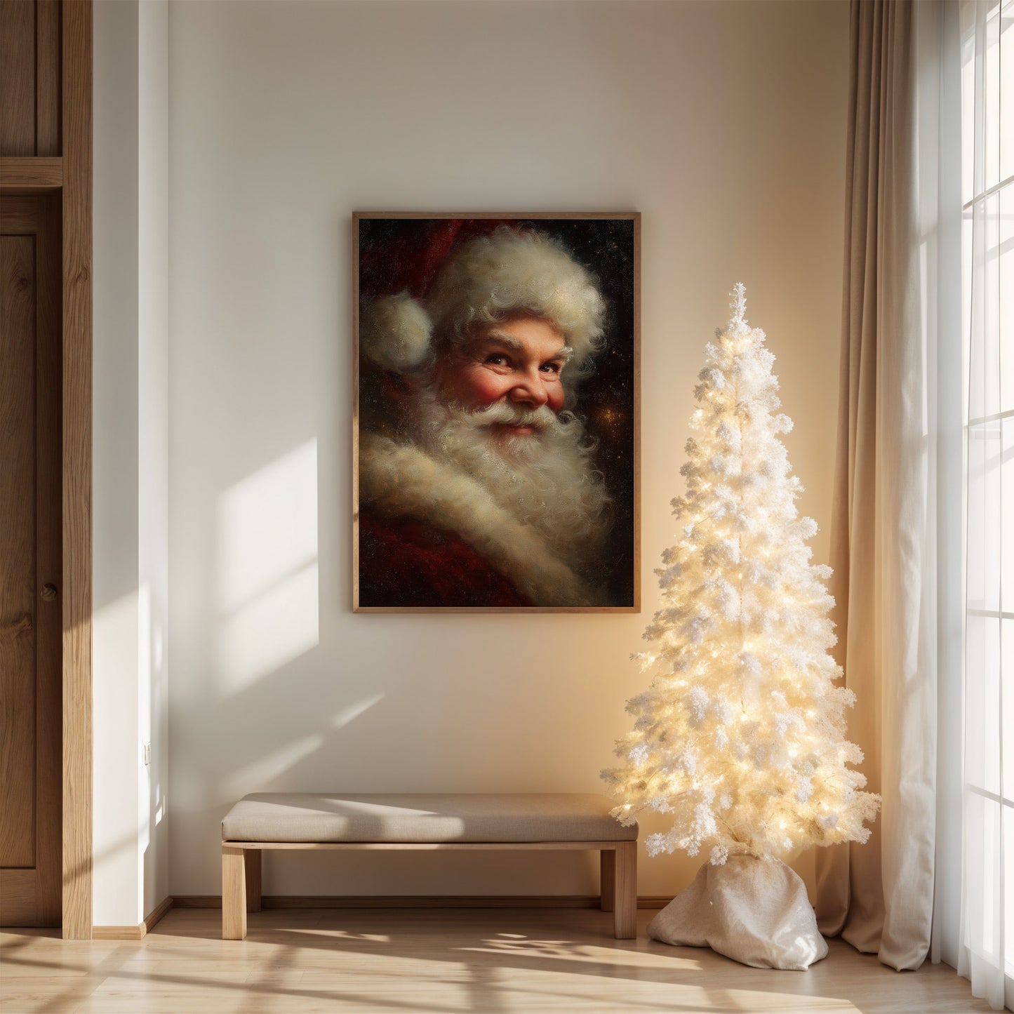 December Magic Glows In Portrait