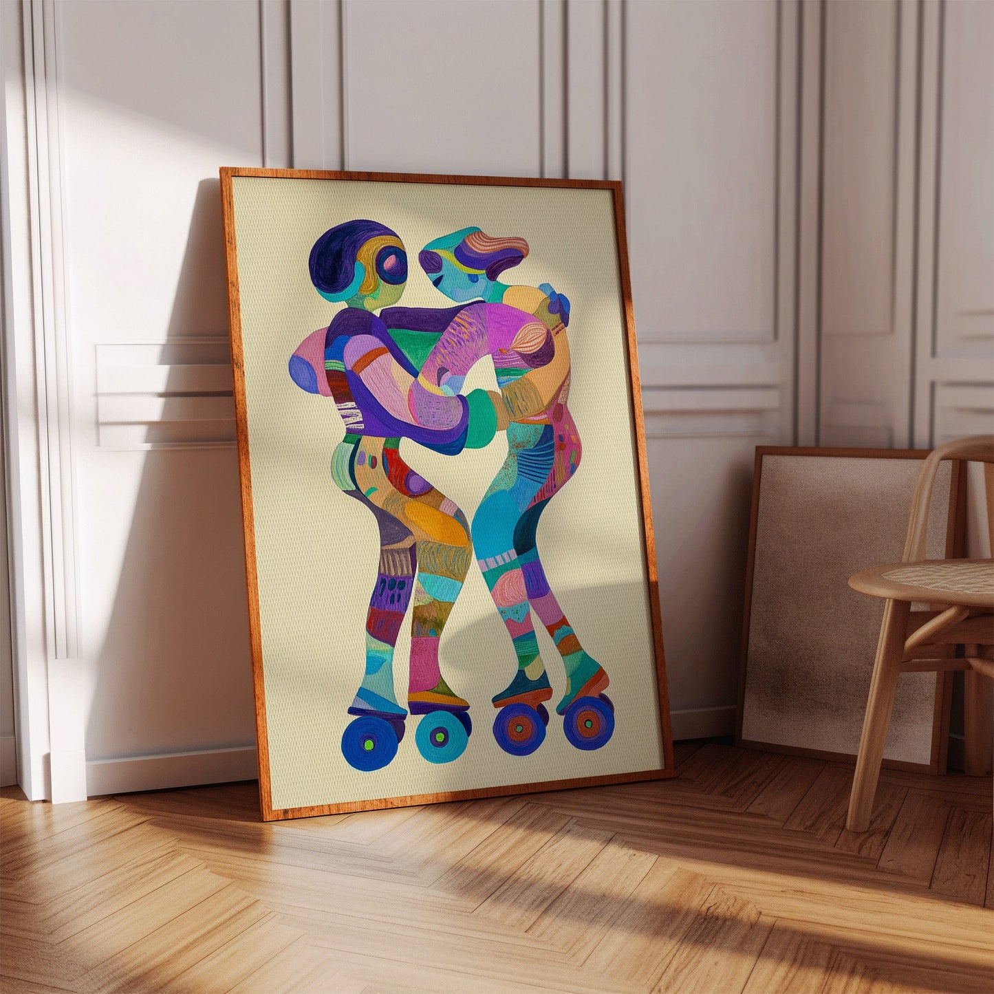 Roller Disco Paints Love Stories
