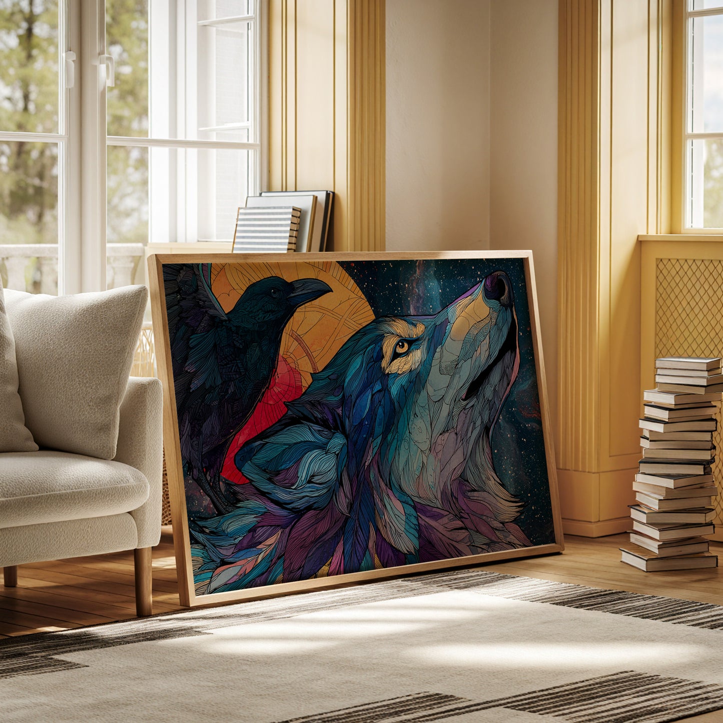 Ancient Tales Of Wolf And Raven