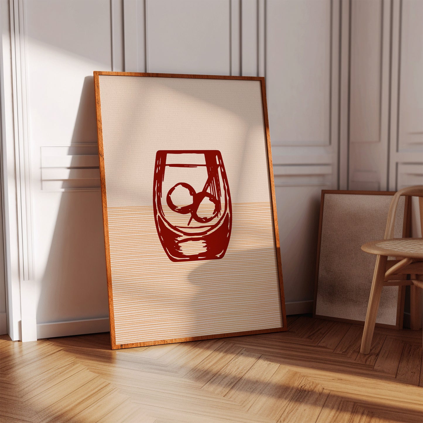 Burgundy Glass Holds Summer Secrets