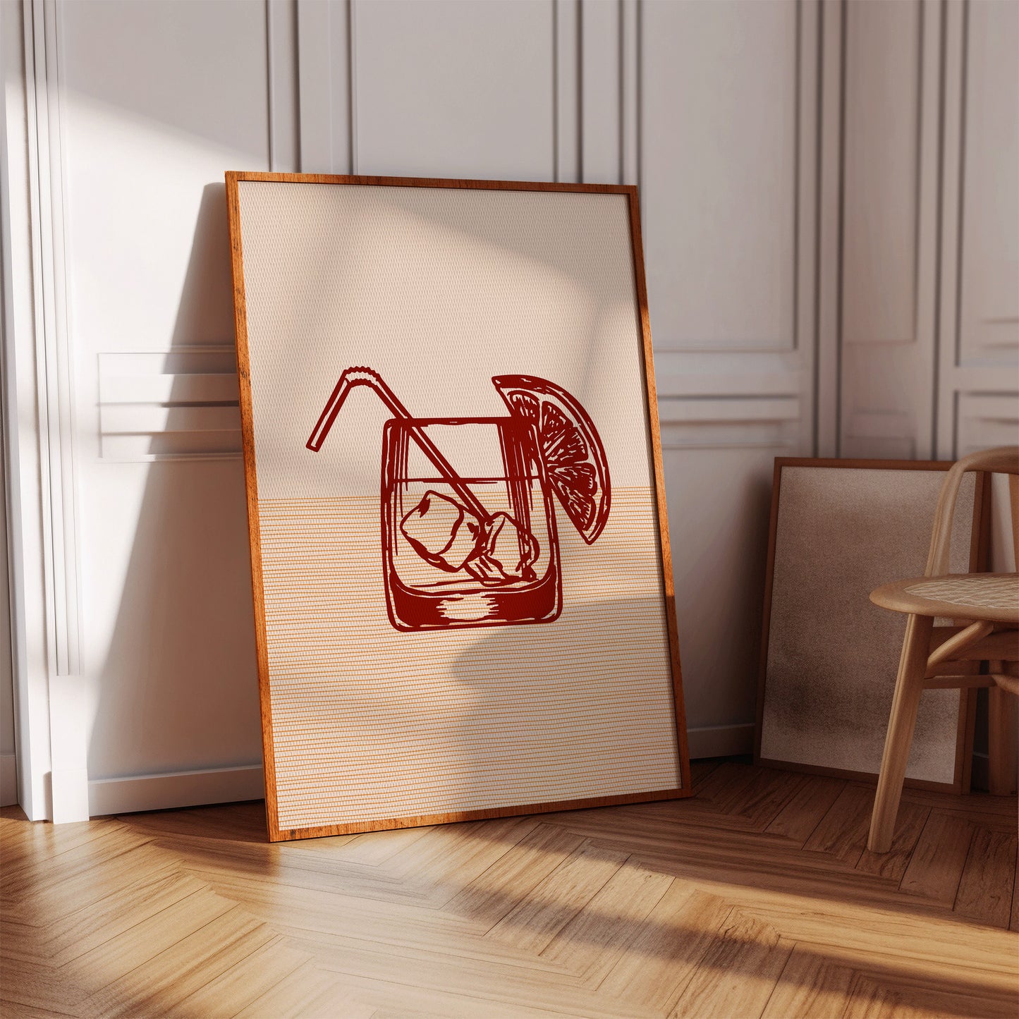 Crimson Cocktails Paint Summer Lines