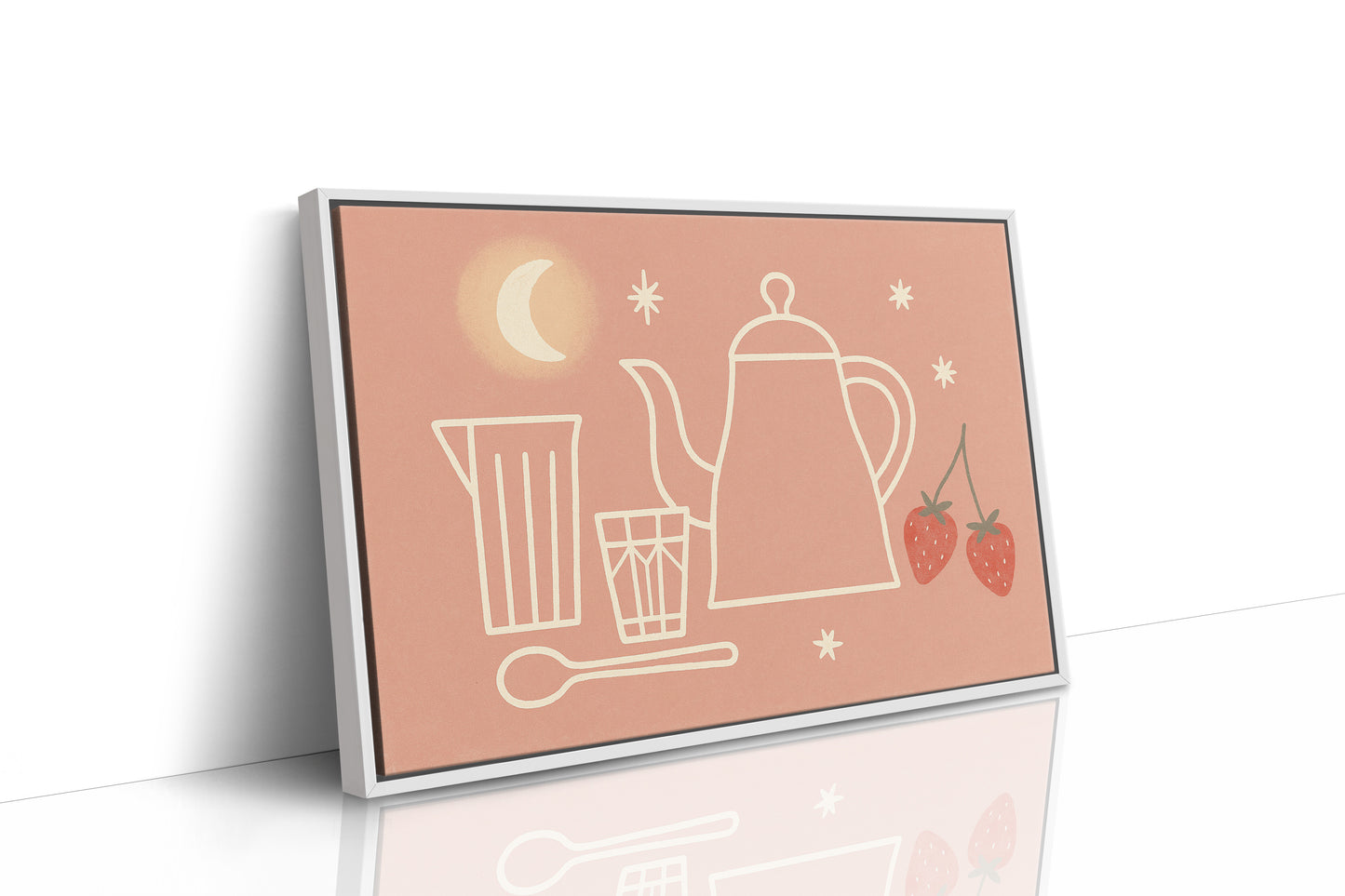 Moonlit Tea and Strawberries