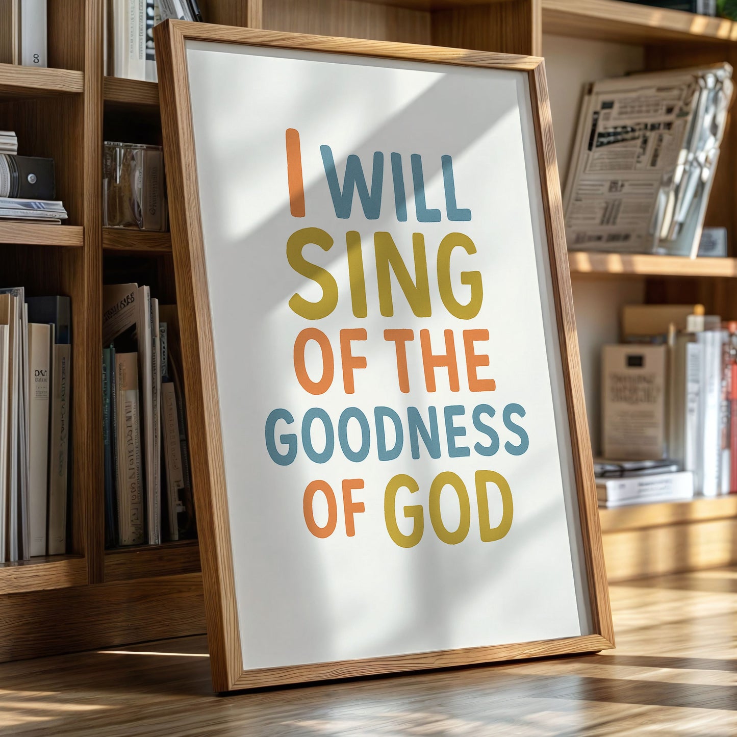 Sing of the Goodness of God Print