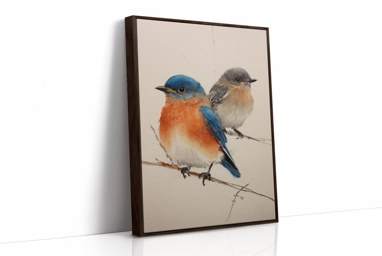 Feathered Companions in Gentle Repose