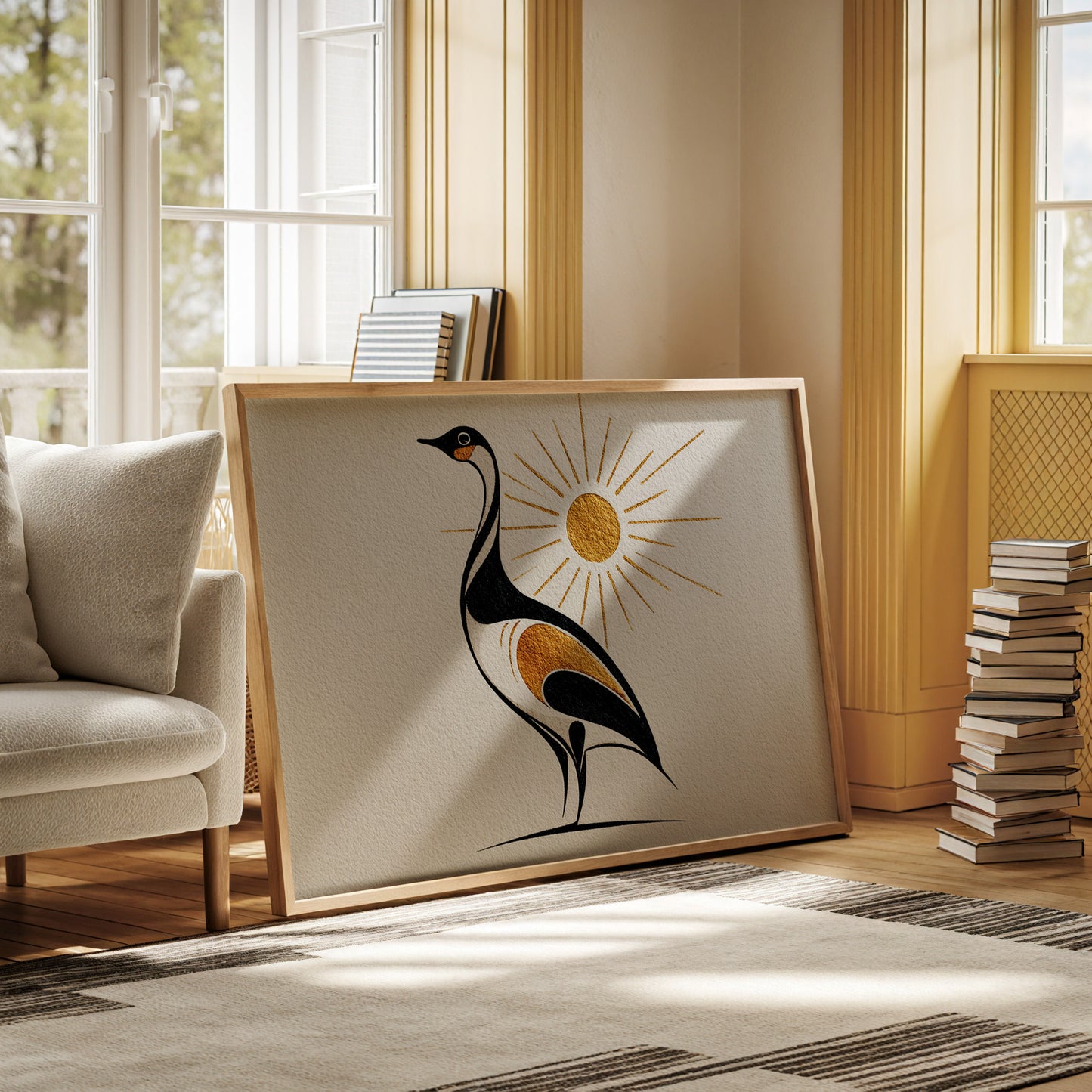 Golden Sun Crowns Northern Grace