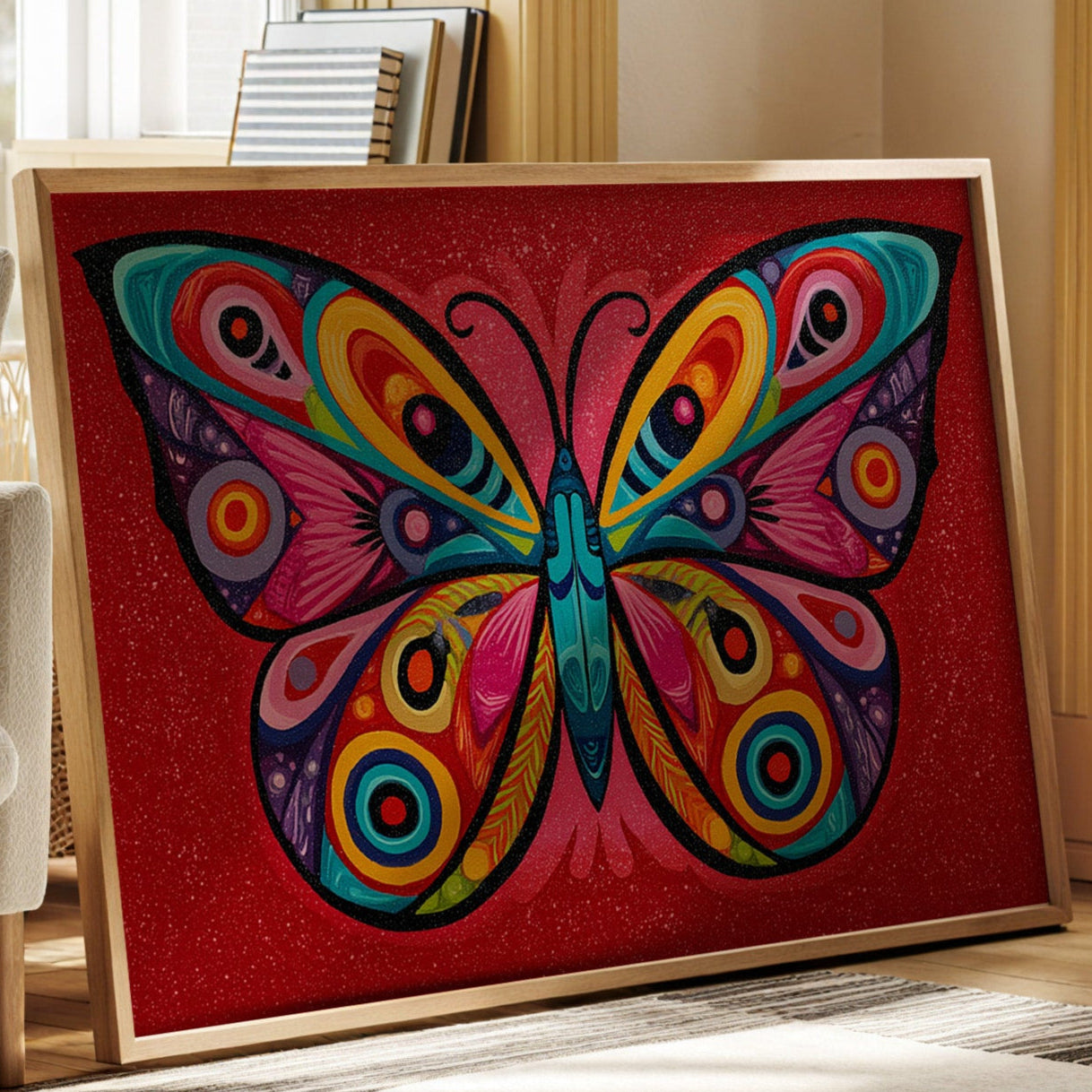 Colors Take Wing In Midnight Fire