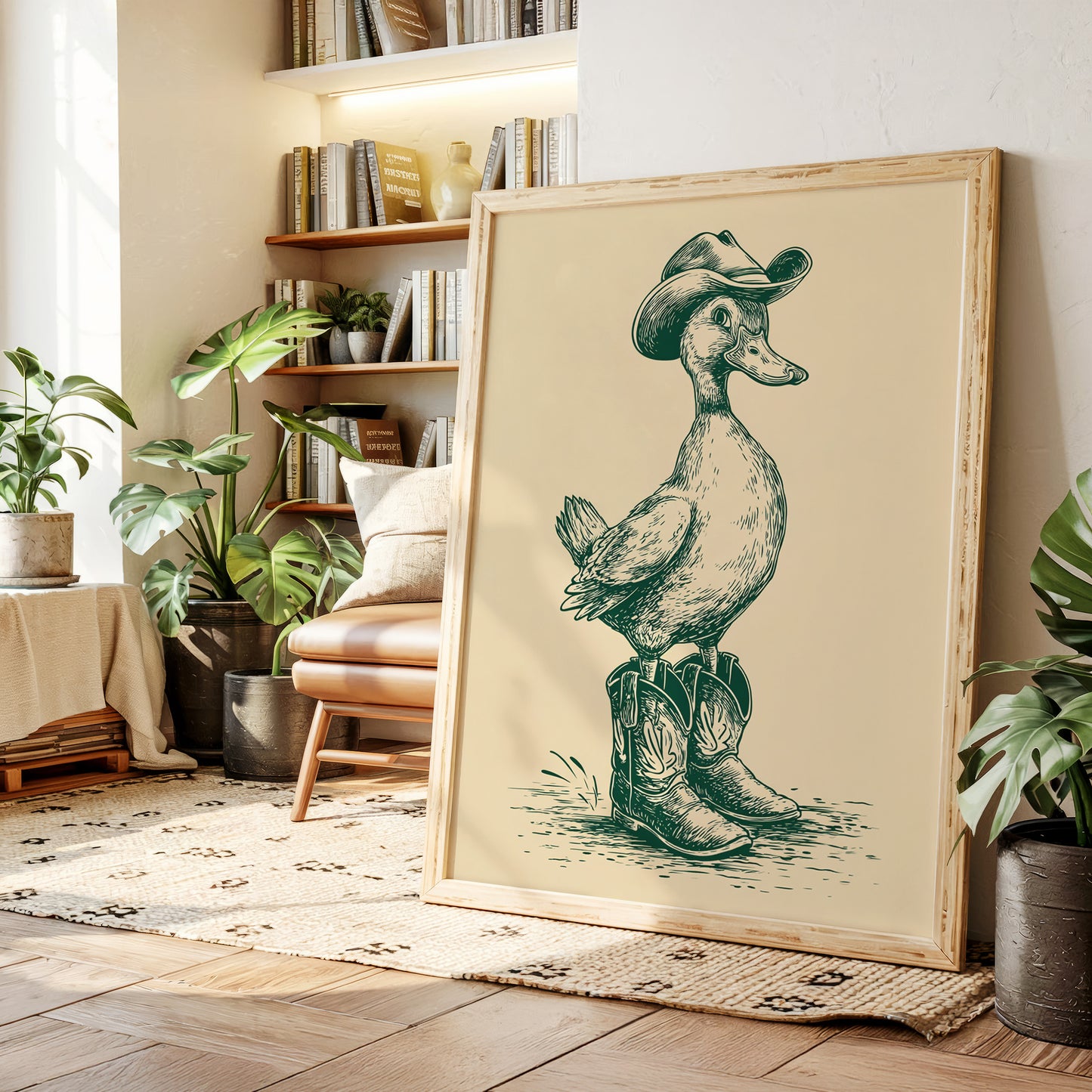 A Duck in Cowboy Boots