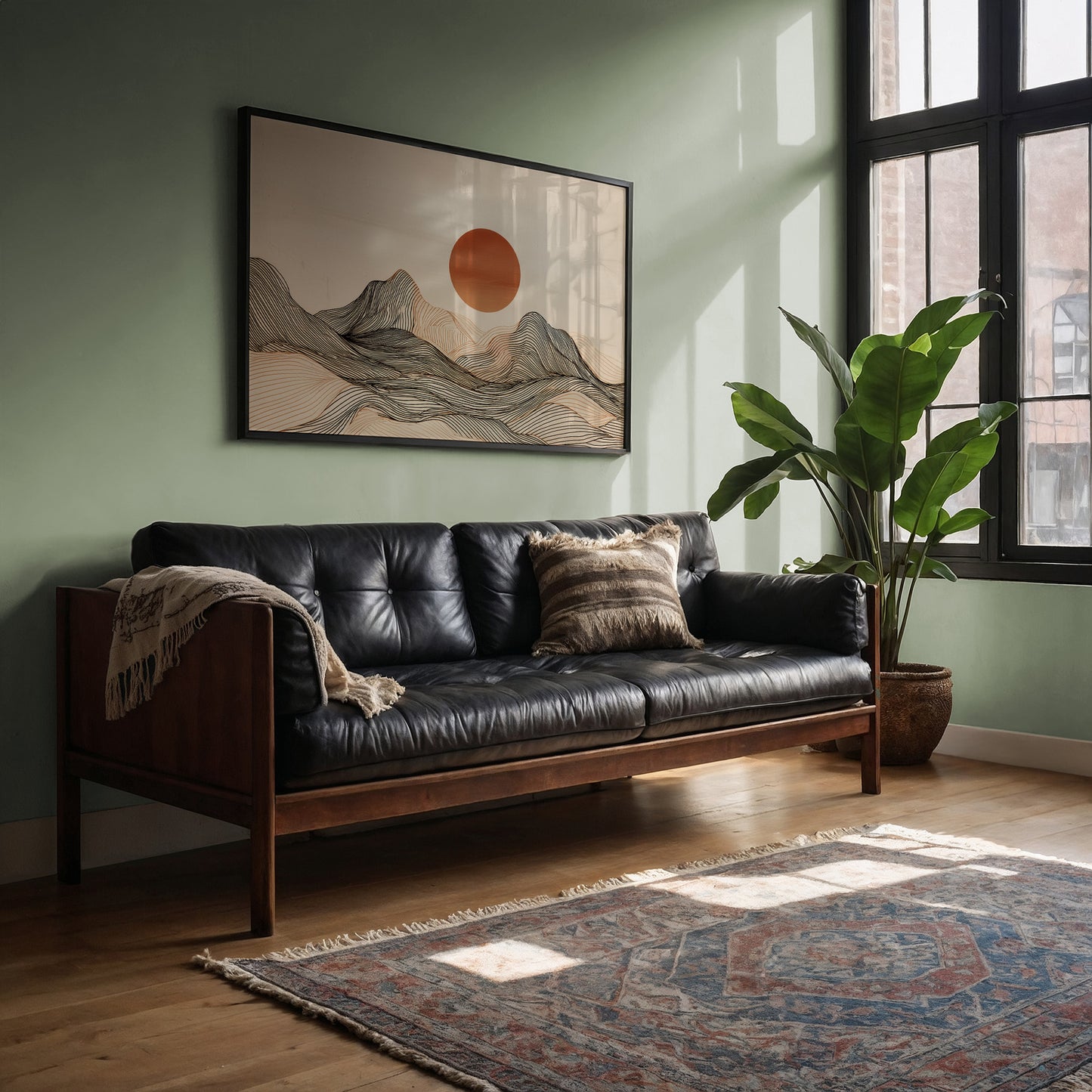 Mountains Flow Like Gentle Waves