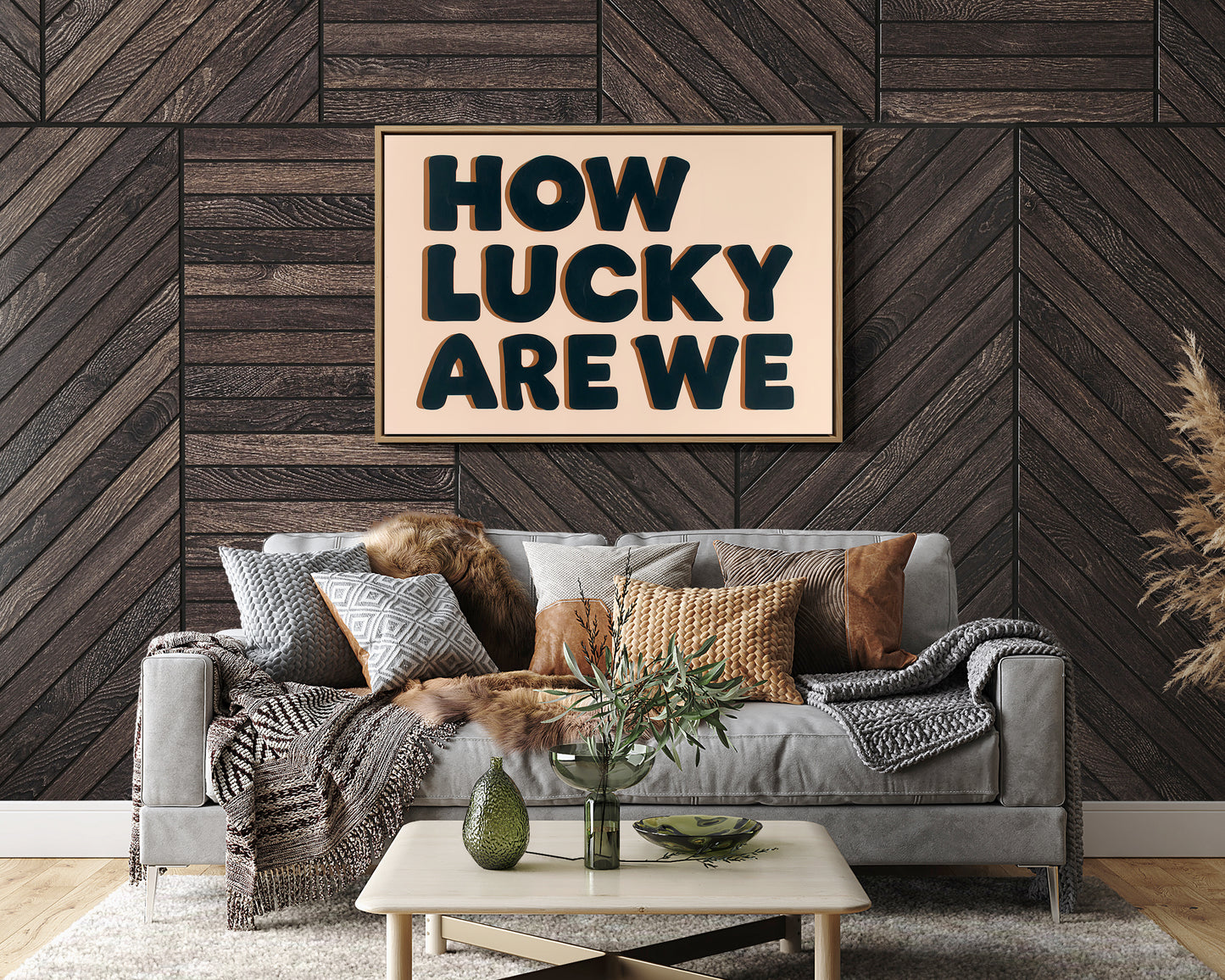 Fortune Smiles In Bold Letters