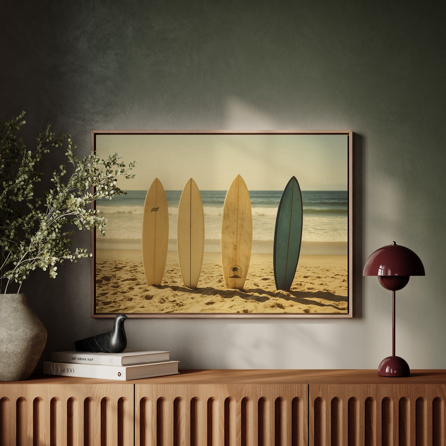 Golden Hour Surfboard Lineup