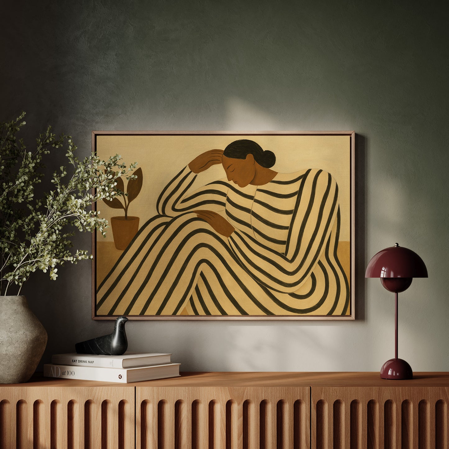 Striped Silence and Stillness