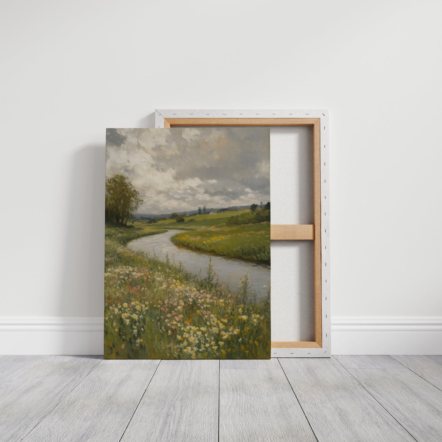 Wildflowers Along the Winding River