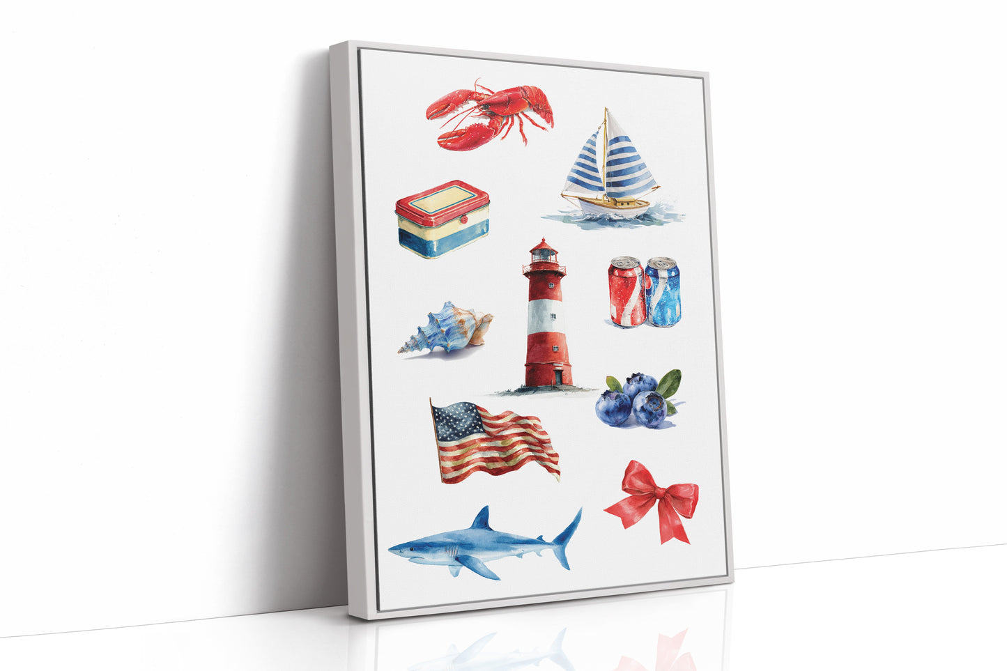 Coastal Treasures Of American Summer