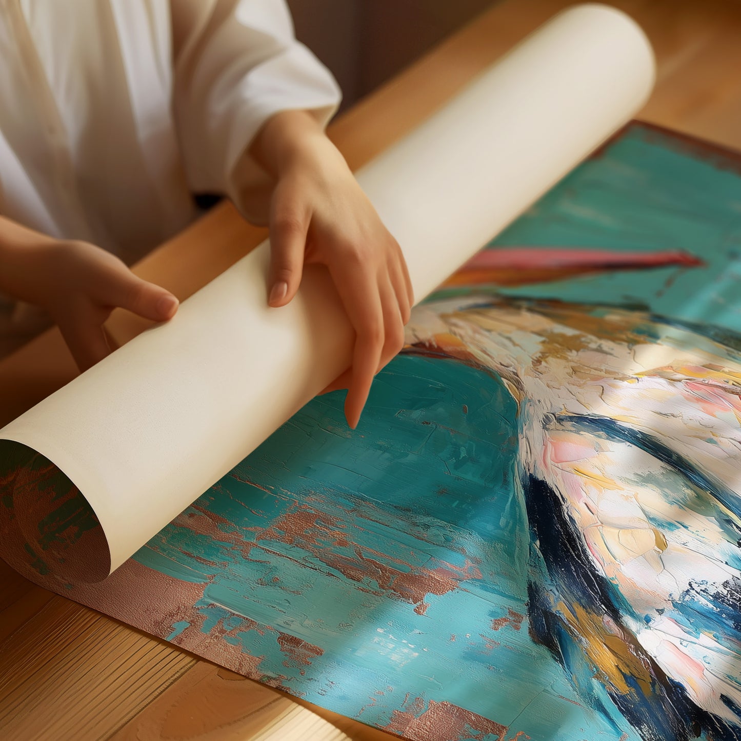 Harbor Sentinel in Turquoise Light