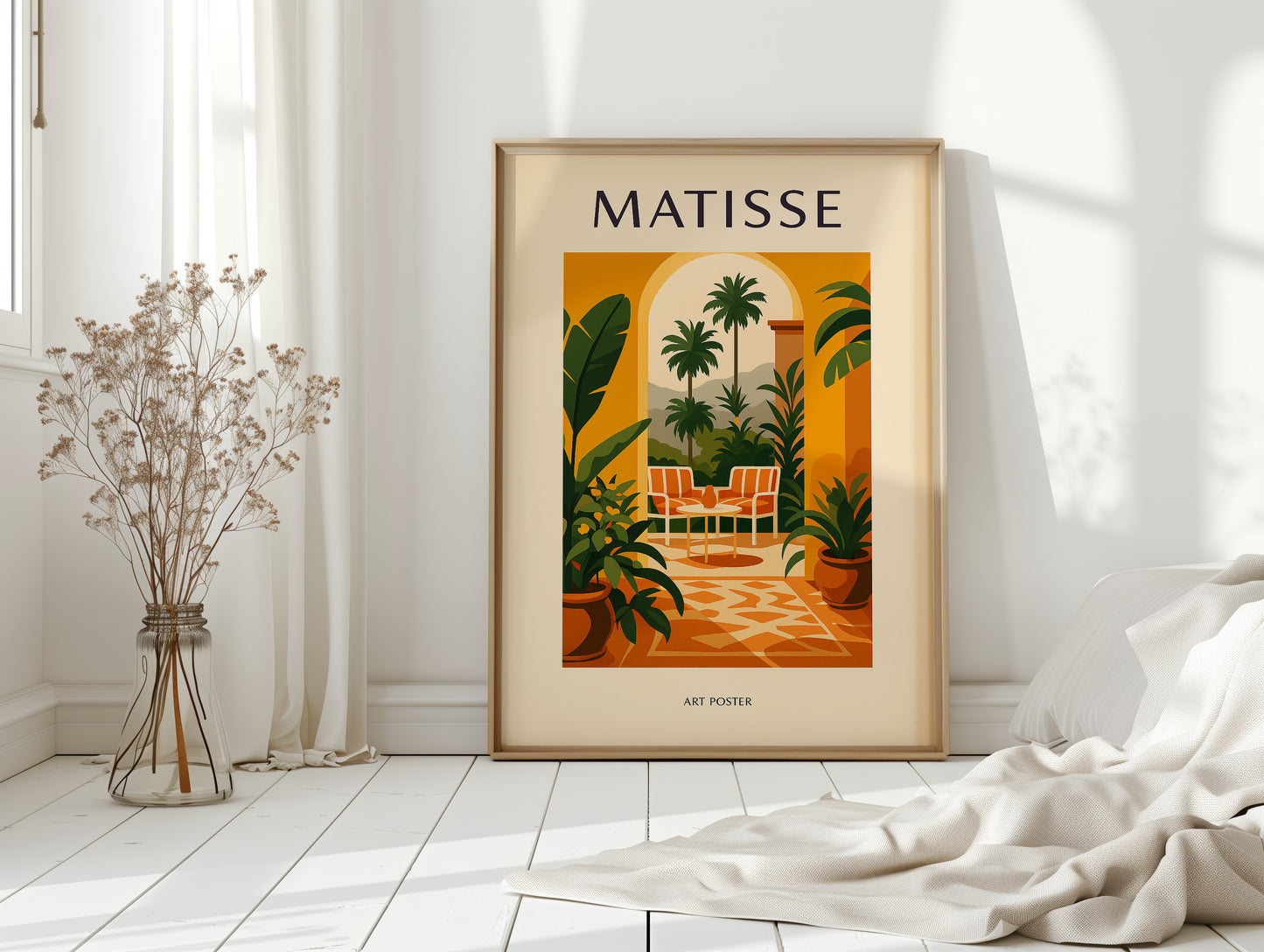 Tropical Archway in Matisse Style