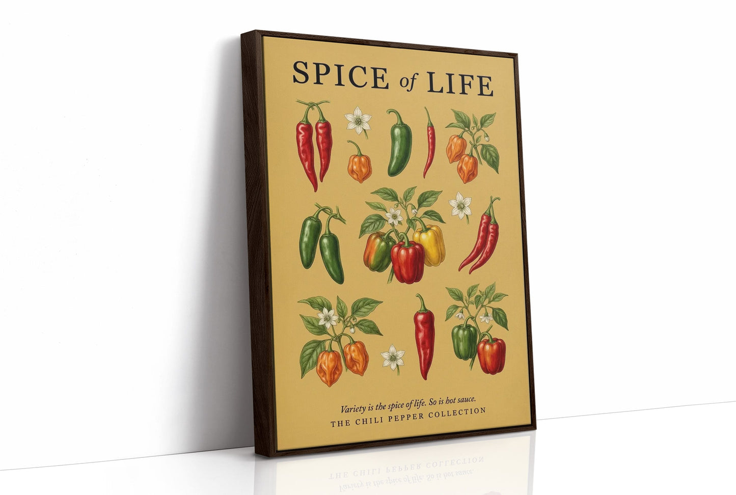 Spice of Life: Vintage Chili Pepper Chart