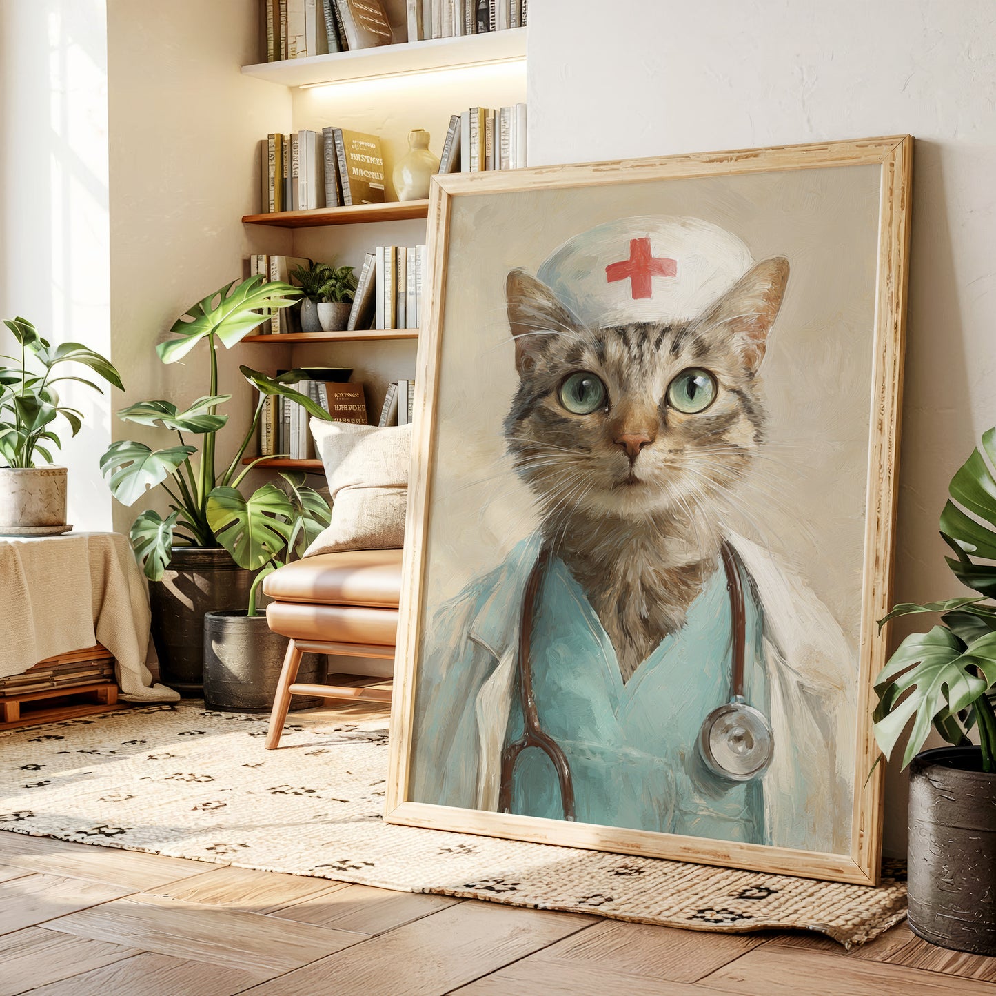 A Feline Healer's Gentle Touch