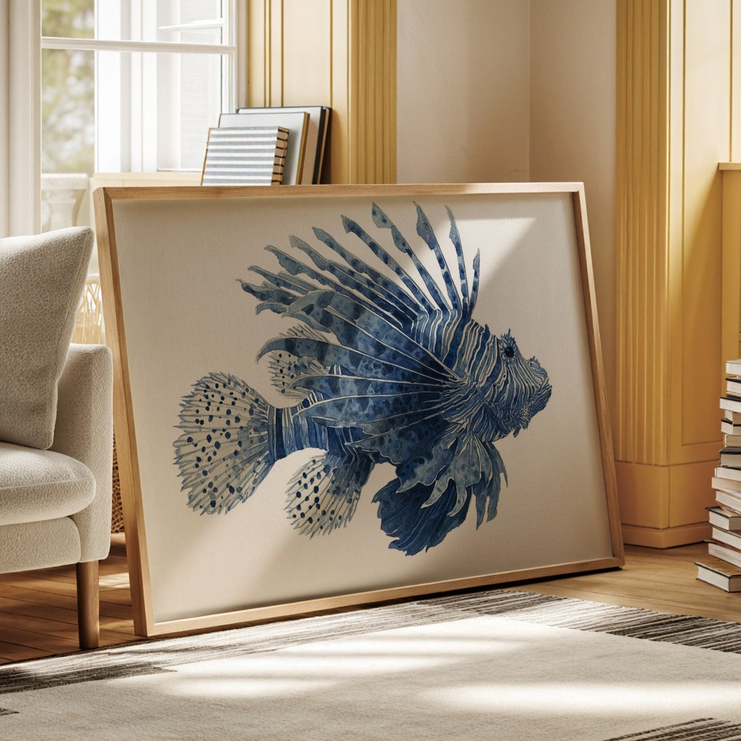 Ocean's Indigo Dancer Takes Flight