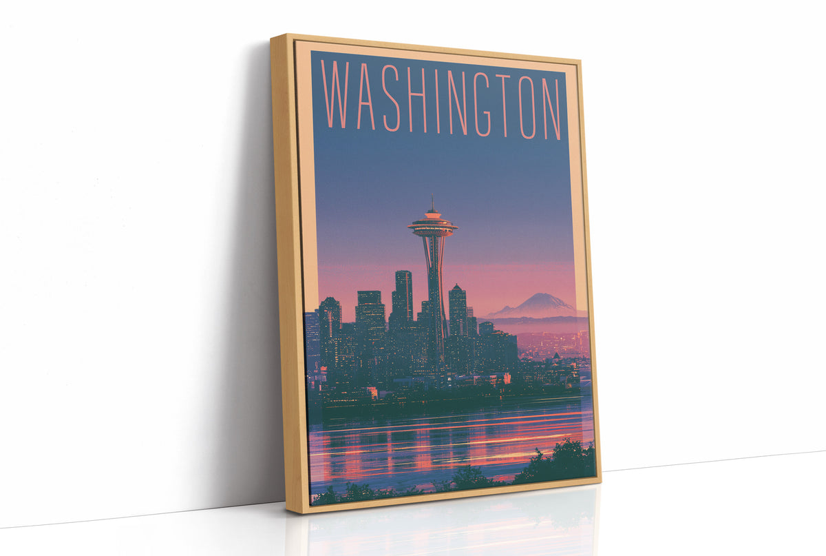 Seattle Space Needle Twilight