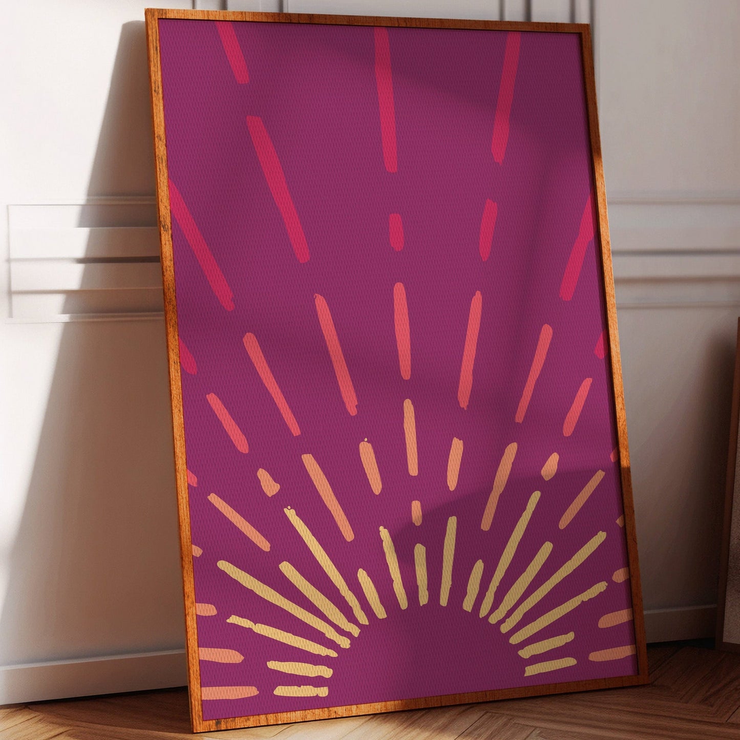 Magenta Skies Break Into Gold