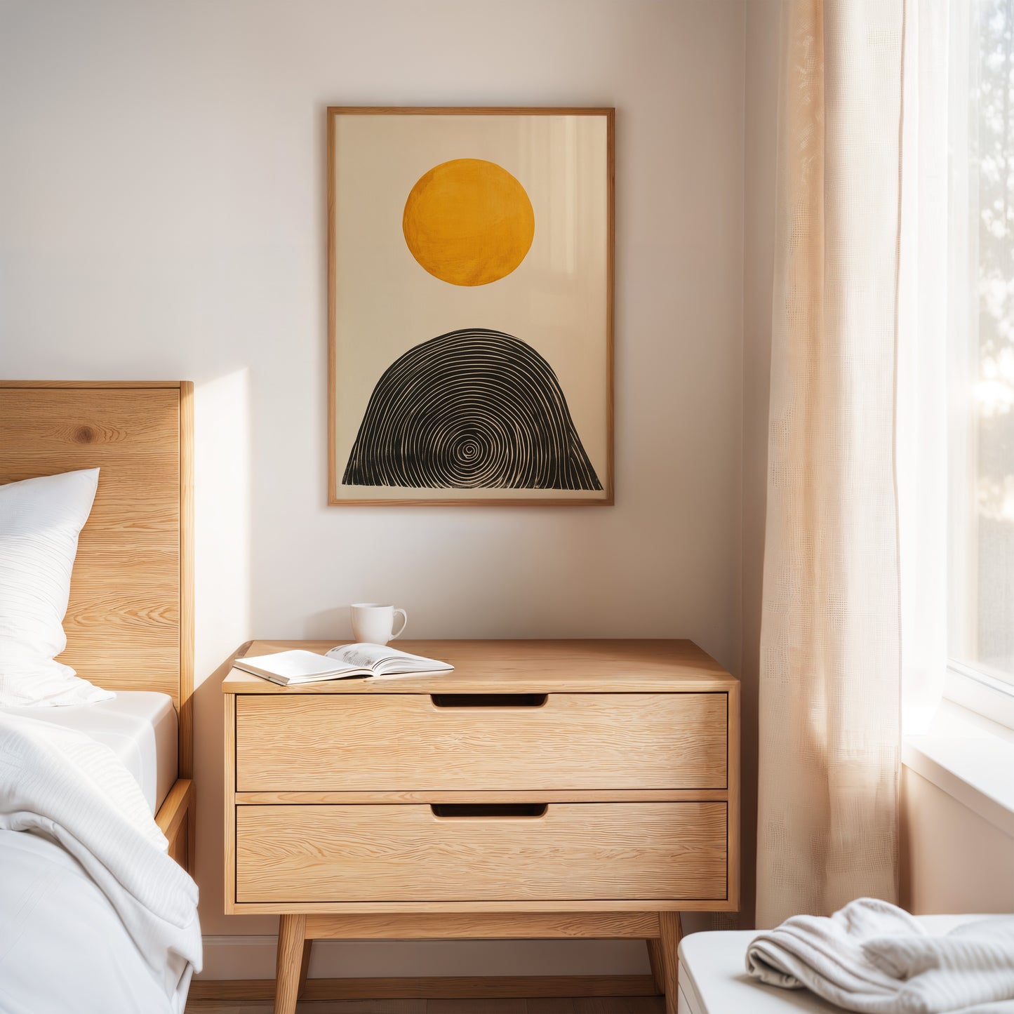 Solar Balance in Black and Gold